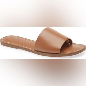 Like New Madewell Tan Women's Slide Sandals Size 9
